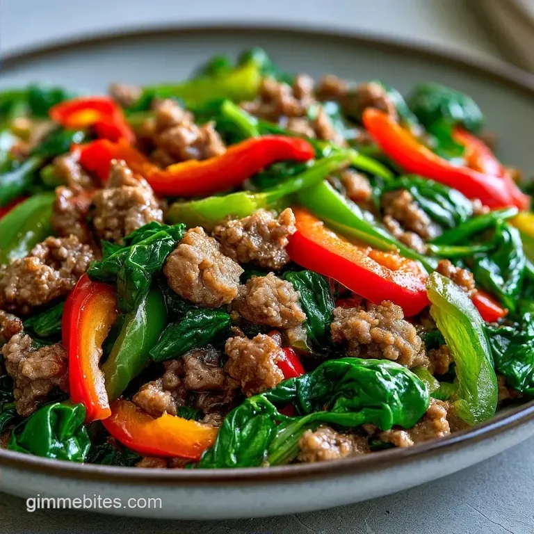 Beef Skillet: High Protein and Hearty