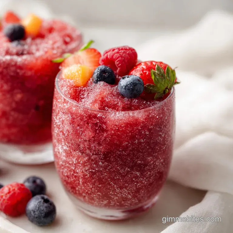Slushie: Frosty and Velvety