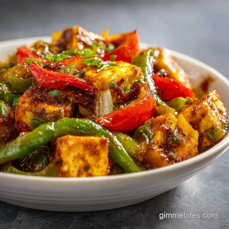 Recipe to Make Kadai Paneer: Restaurant Style