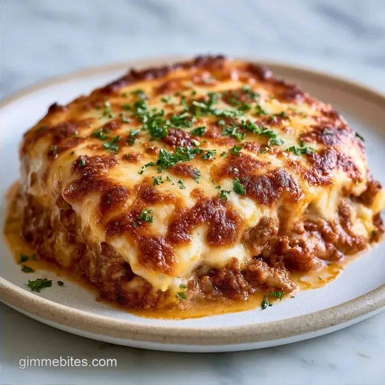 Keto Ground Beef Casserole: Cheesy and Hearty