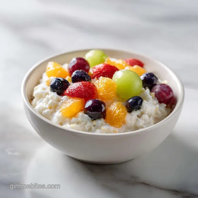 Oatmeal and Fruit: Velvety Oats with Berries