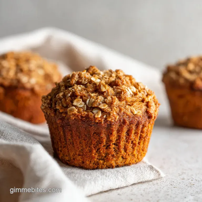 Healthy Pumpkin Oatmeal Muffins: Tender and Velvety