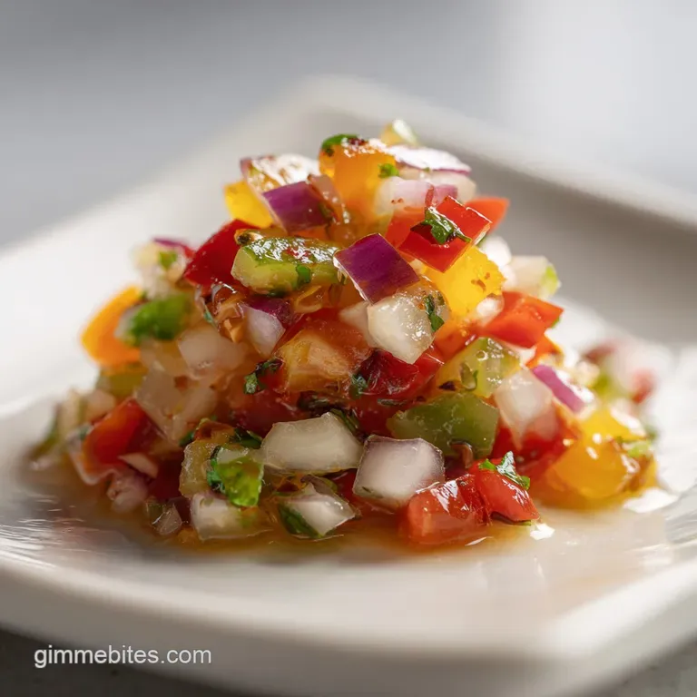 Quick Pickle De Gallo Recipe