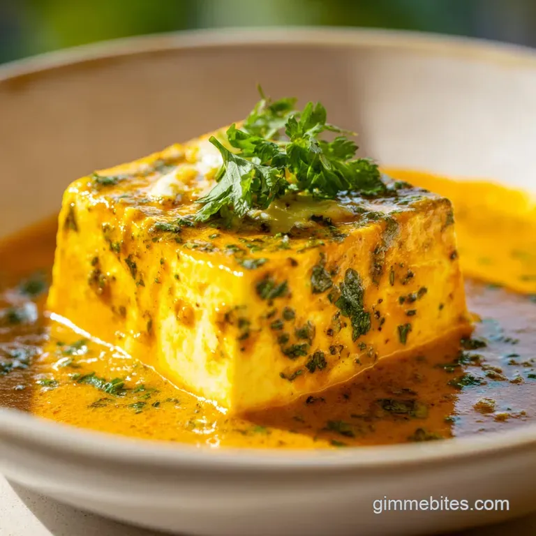 Recipe for Paneer Mutter: Silky Cashew Gravy