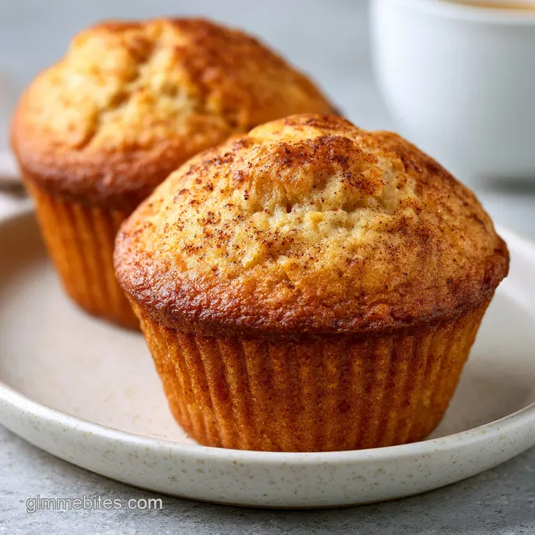 Sugar Free Banana Muffins: Tender and Moist