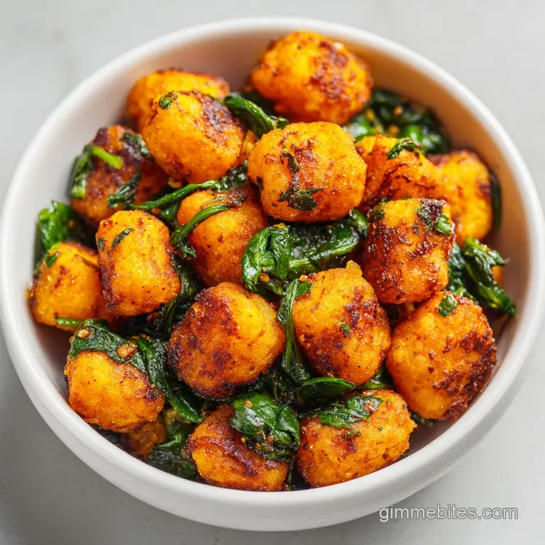 Sweet Potato & Spinach Tots: Nutrient-Dense