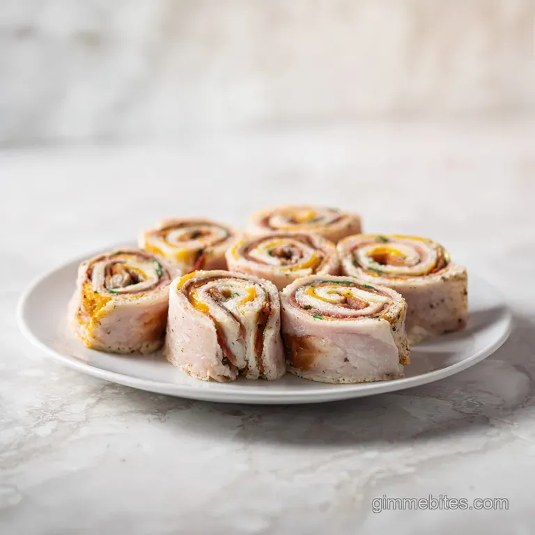Turkey and Cheese Roll Ups: Creamy and Fresh