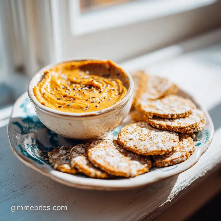 Peanut Butter and Crackers: Whipped and Crunchy